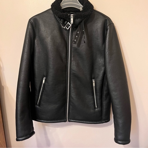 Karl Lagerfeld Other - Karl Lagerfeld Men’s Faux Leather Jacket